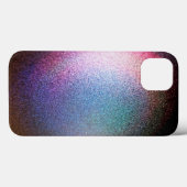 Metallischer Regenbogen-Glitzer Case-Mate iPhone Hülle (Rückseite (Horizontal))