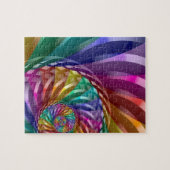 Metallischer Regenbogen Puzzle (Horizontal)