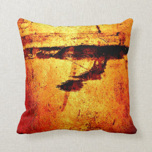 "Metallischer roter Fleck" JTG Kunst-Kissen Kissen
