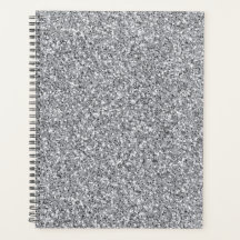 Metallischer Silber-Glitzer