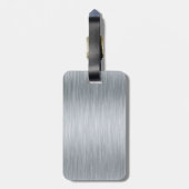 Metallischer StahlGepäckanhänger Gepäckanhänger (Rückseite vertikal)