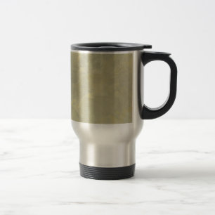Metallischer Stuck-Faux-Finish Reisebecher