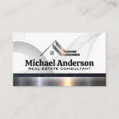 Metallischer Trimm für Immobilien in Anwesen | BER Visitenkarte (Vorderseite)