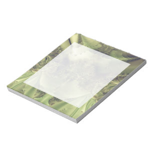 Metallischer Vorhang Notizblock