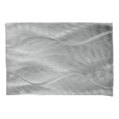 Metallischer Wavy Abstrakt Kissenbezug (Vorderseite-Links)