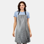 Metallisches Abstrakt Schürze (Getragen)