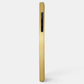 Metallisches Aussehen Gold angepasste Template Mon Case-Mate iPhone Hülle (Hinten/Links)