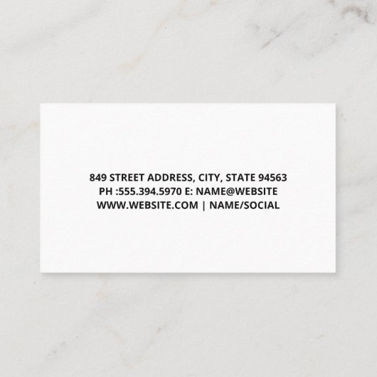 Metallisches Auto-Performance-Racing Visitenkarte (Rückseite)