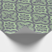 Metallisches Barock-Musterpapier Geschenkpapier (Ecke)