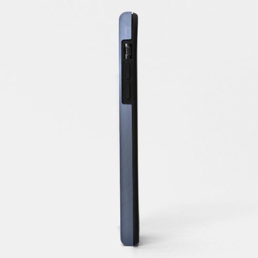 Metallisches Blau Case-Mate iPhone Hülle (Hinten/Links)