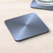 Metallisches Blau Untersetzer (Linke Seite)