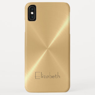Metallisches, bleihaltiges Gold aus Edelstahl Case-Mate iPhone Hülle