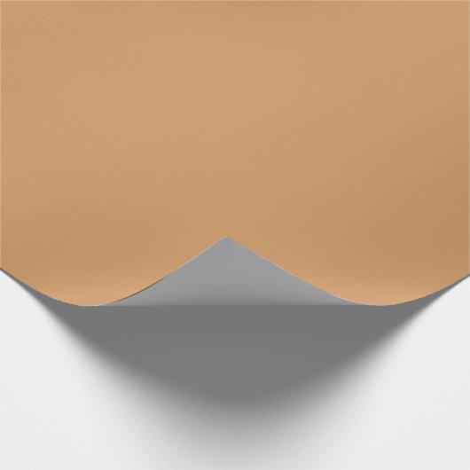 Metallisches bronzefarbiges Packpapier (Ecke)