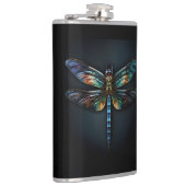 Metallisches Dragonfly-Shirt Flachmann (Rechts)