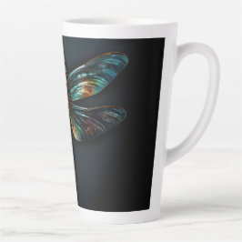 Metallisches Dragonfly-Shirt Milchtasse