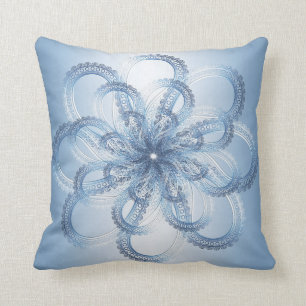 metallisches Element abstrakten Paisley-Kreises Kissen