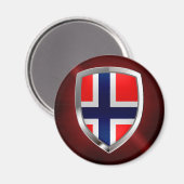 Metallisches Emblem Magnet (Vorderseite/Rückseite)