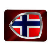 Metallisches Emblem Magnet (Horizontal)