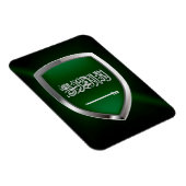 Metallisches Emblem Saudi-Arabien Magnet (Rechte Seite)