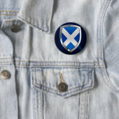 Metallisches Emblem Schottlands Button (Beispiel)