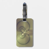 Metallisches Gefühl Gepäckanhänger (Rückseite vertikal)