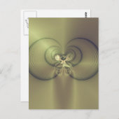 Metallisches Gefühl Postkarte (Vorne/Hinten)