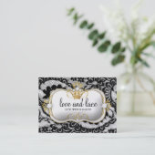 Metallisches Gold 311 Lace de Luxe Ciao Bella Terminkarte (Stehend Vorderseite)