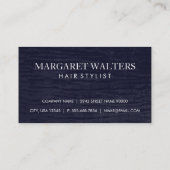 Metallisches Gold | Lila Textur Visitenkarte (Rückseite)