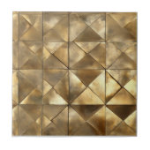Metallisches Gold-Muster Fliese (Vorderseite)
