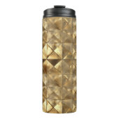 Metallisches Gold-Muster Thermosbecher (Vorderseite)