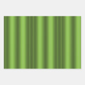 Metallisches Gold und grüne Weihnachten Geschenkpapier Set (Vorderseite 2)