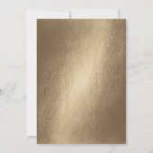 Metallisches Gold Weltkarte (Rückseite)