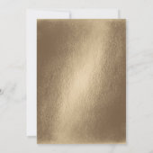 Metallisches Gold Weltkarte (Rückseite)