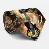 Metallisches Goldelektrische Krawatte (Gerollt)