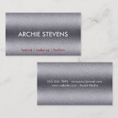 Metallisches Gran Visitenkarte (Vorne/Hinten)