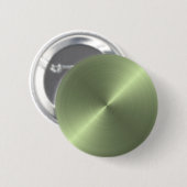 Metallisches Grün Button (Vorne & Hinten)