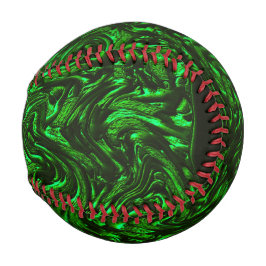 metallisches Grün, texturiert Baseball