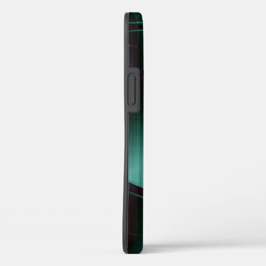 Metallisches grünes Design lackierte Aluminium Loo Case-Mate iPhone Hülle (Rückseite / Rechts)