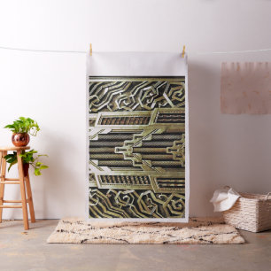 Metallisches Jugendstil-Design, Vintag, elegant, s Stoff