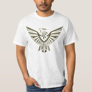 Metallisches Konzept Eagle T-Shirt
