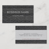 Metallisches Kunst-Muster Visitenkarte (Vorne/Hinten)