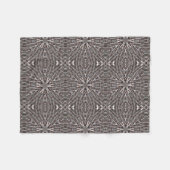 Metallisches Mesh Silver Fleecedecke (Vorderseite (Horizontal))