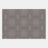 Metallisches Mesh Silver Geschenkpapier Set (Vorderseite 3)