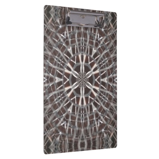 Metallisches Mesh Silver Klemmbrett (Rechts)