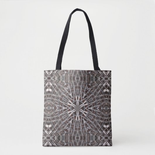 Metallisches Mesh Silver Tasche (Vorderseite)
