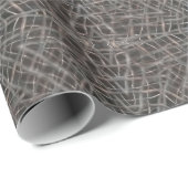 Metallisches Mesh Wrapping Paper Geschenkpapier (Rolleneckpunkt)