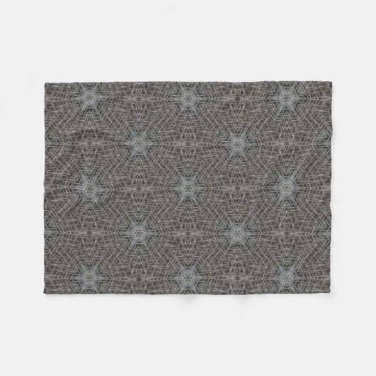 Metallisches Metallmesh Fleece Blanket (Vorderseite (Horizontal))