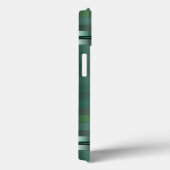 Metallisches Muster für weiche grüne Streifen Case-Mate iPhone Hülle (Rückseite / Rechts)
