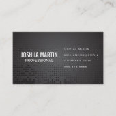 Metallisches Muster Visitenkarte (Vorderseite)