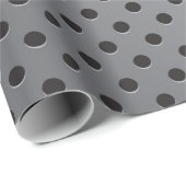 Metallisches perforiertes geschenkpapier (Rolleneckpunkt)